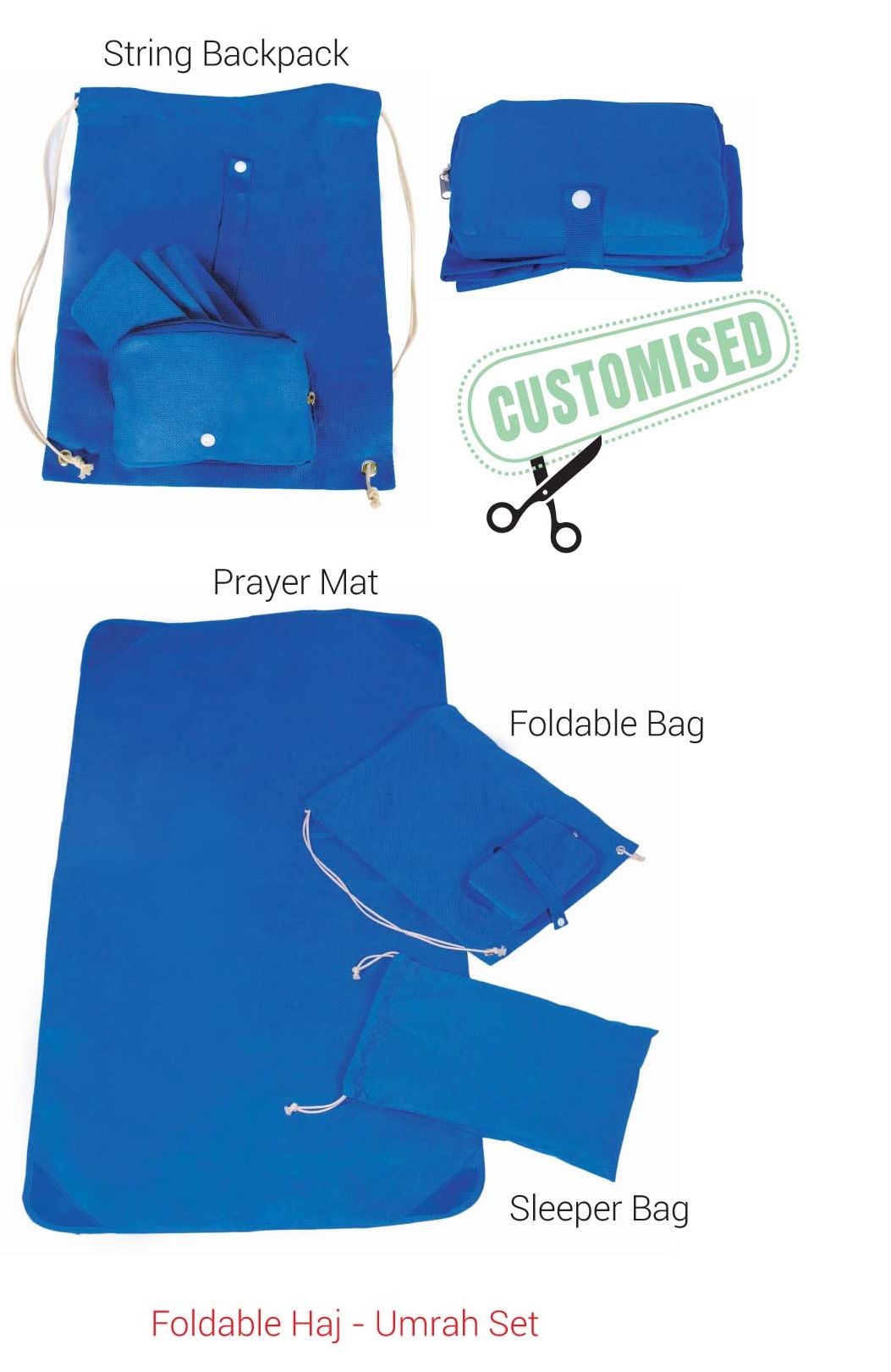 Foldable Umrah Sets