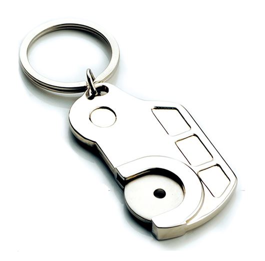 Bus Shaped Keychain