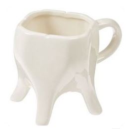 Tooth Design Ceramic Mugs