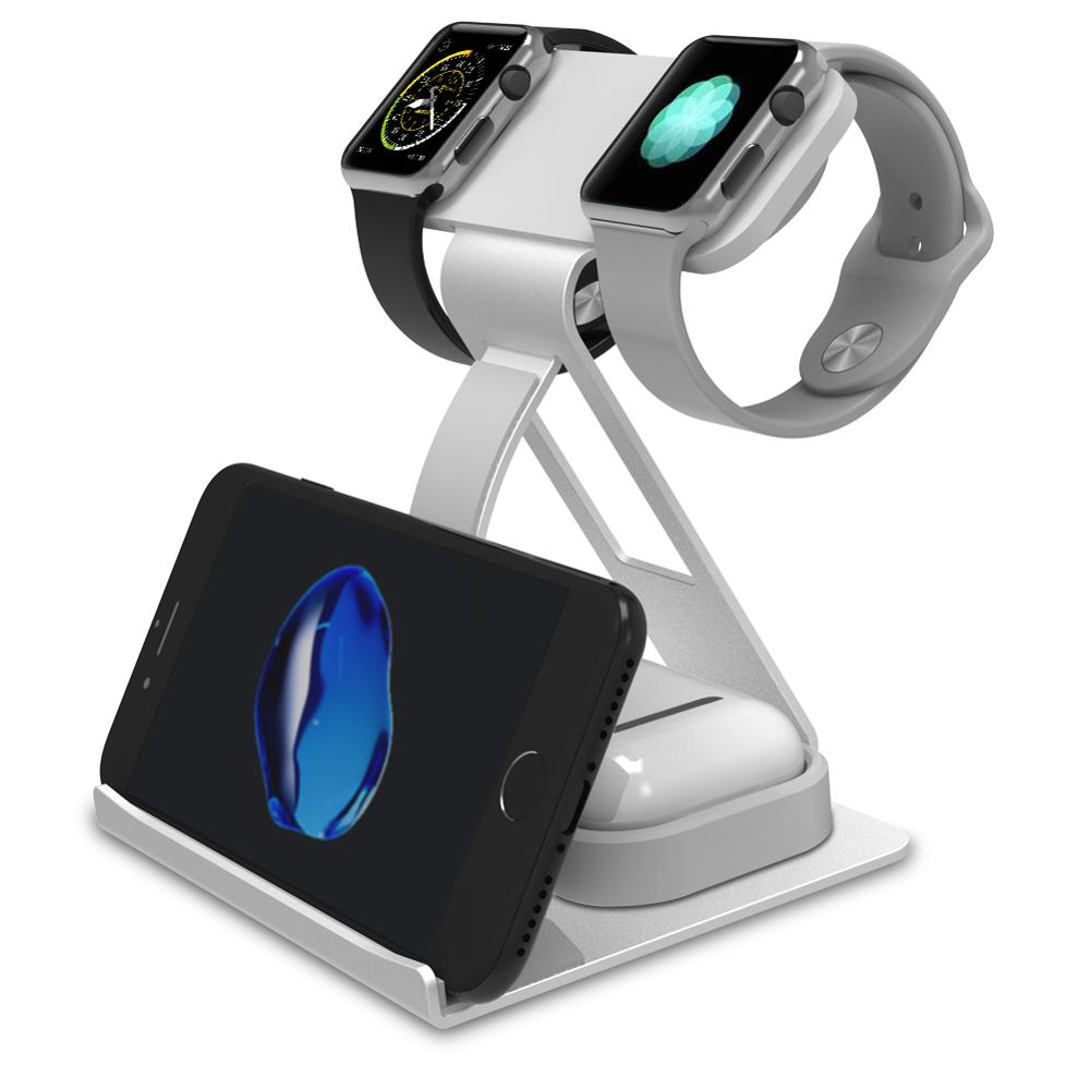 Desk Mobile and Iwatch Stand