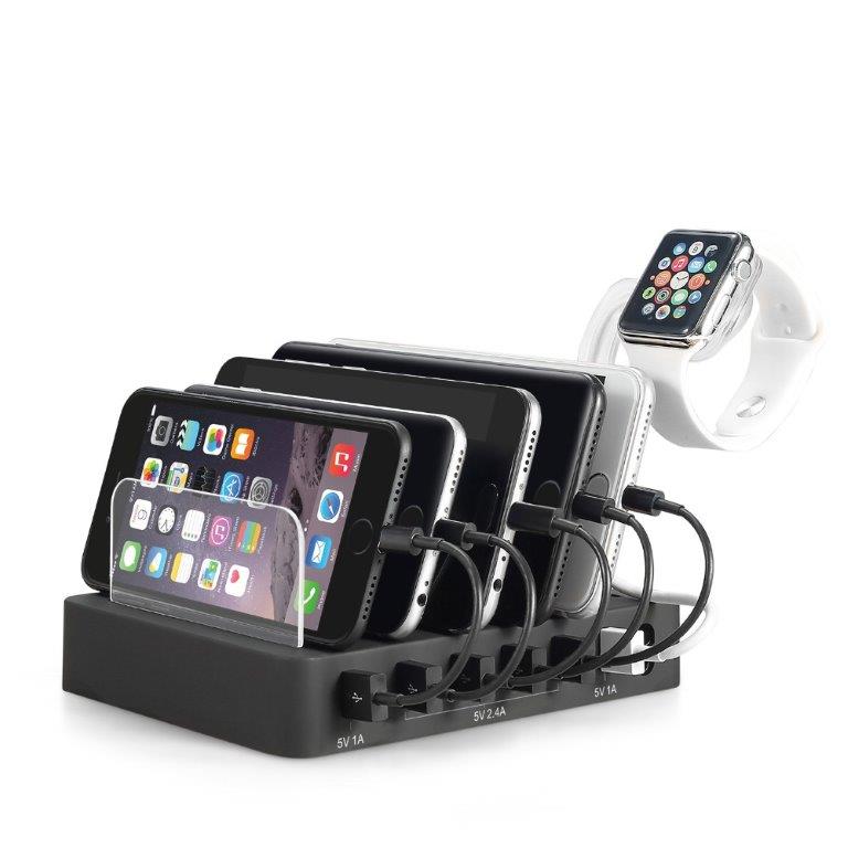 6 Port USB Home Cell Phone Charging