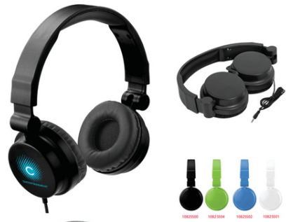 Black Foldable HeadPhone