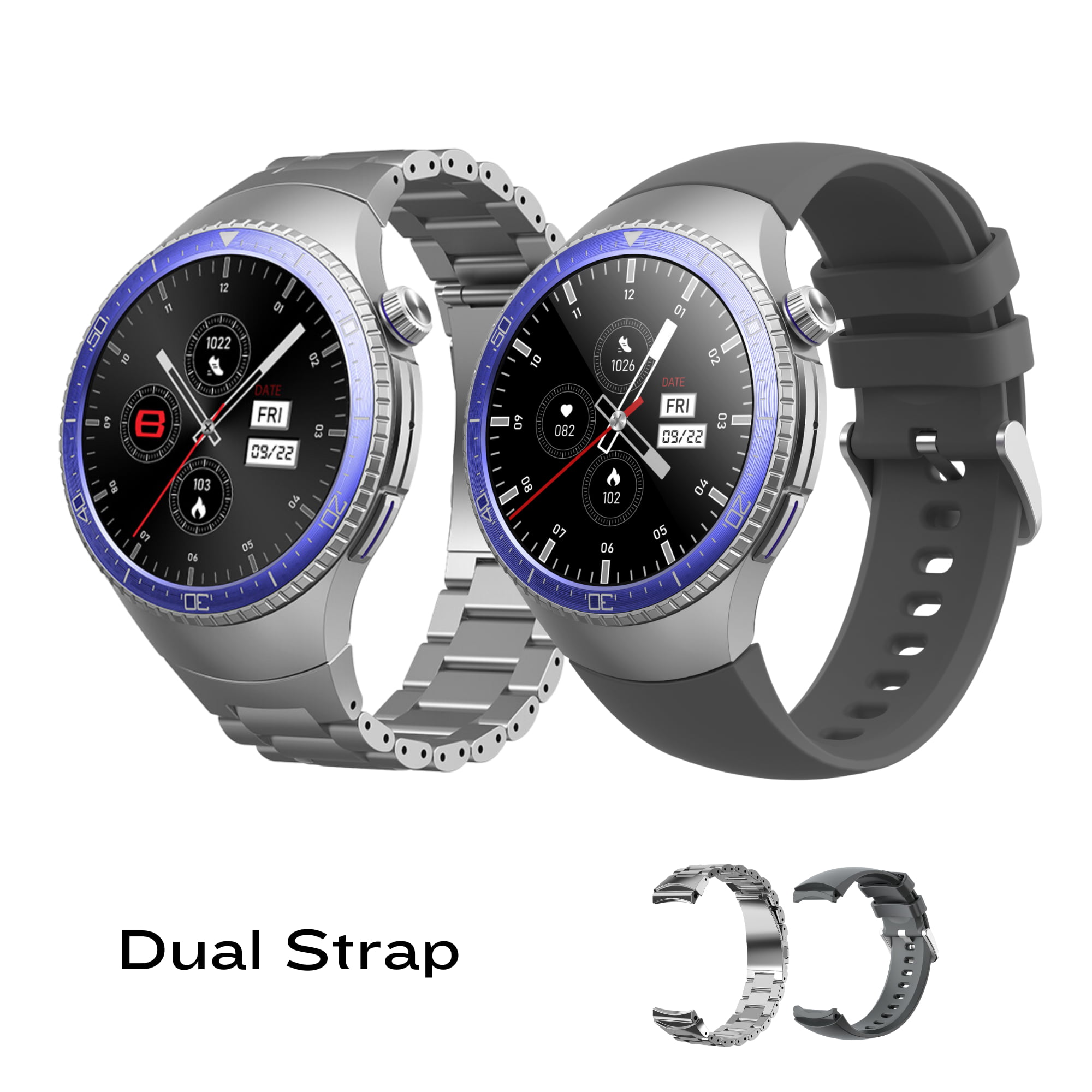 Smartwatch – 1.43″ Amoled Display – Silver